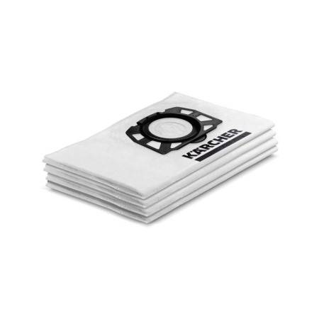 Staubsaugerbeutel Kärcher Vlies, weiß, 3-lagig | 4 Stück/Pack