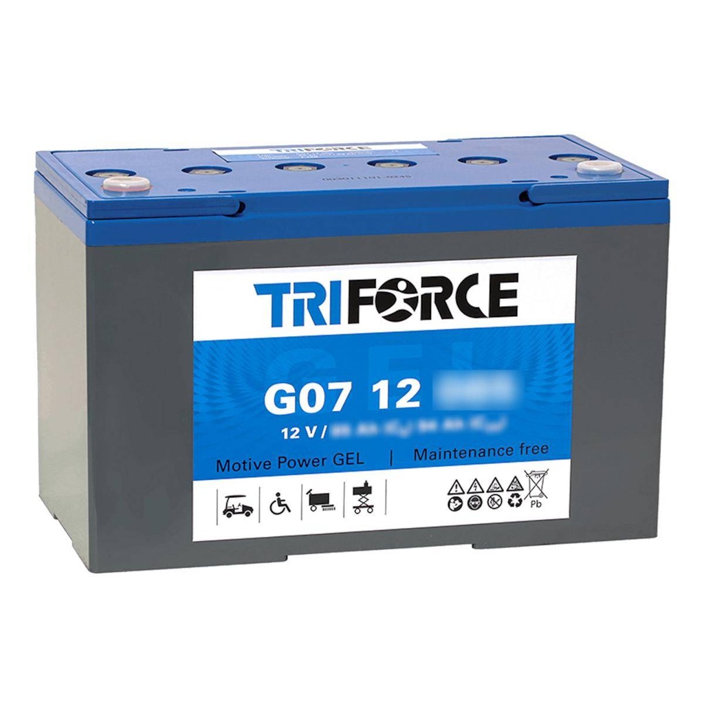 Zubehör/Ersatzteil: Batterie/Akku "TRIFORCE G07 12 054", 12V, 54 Ah