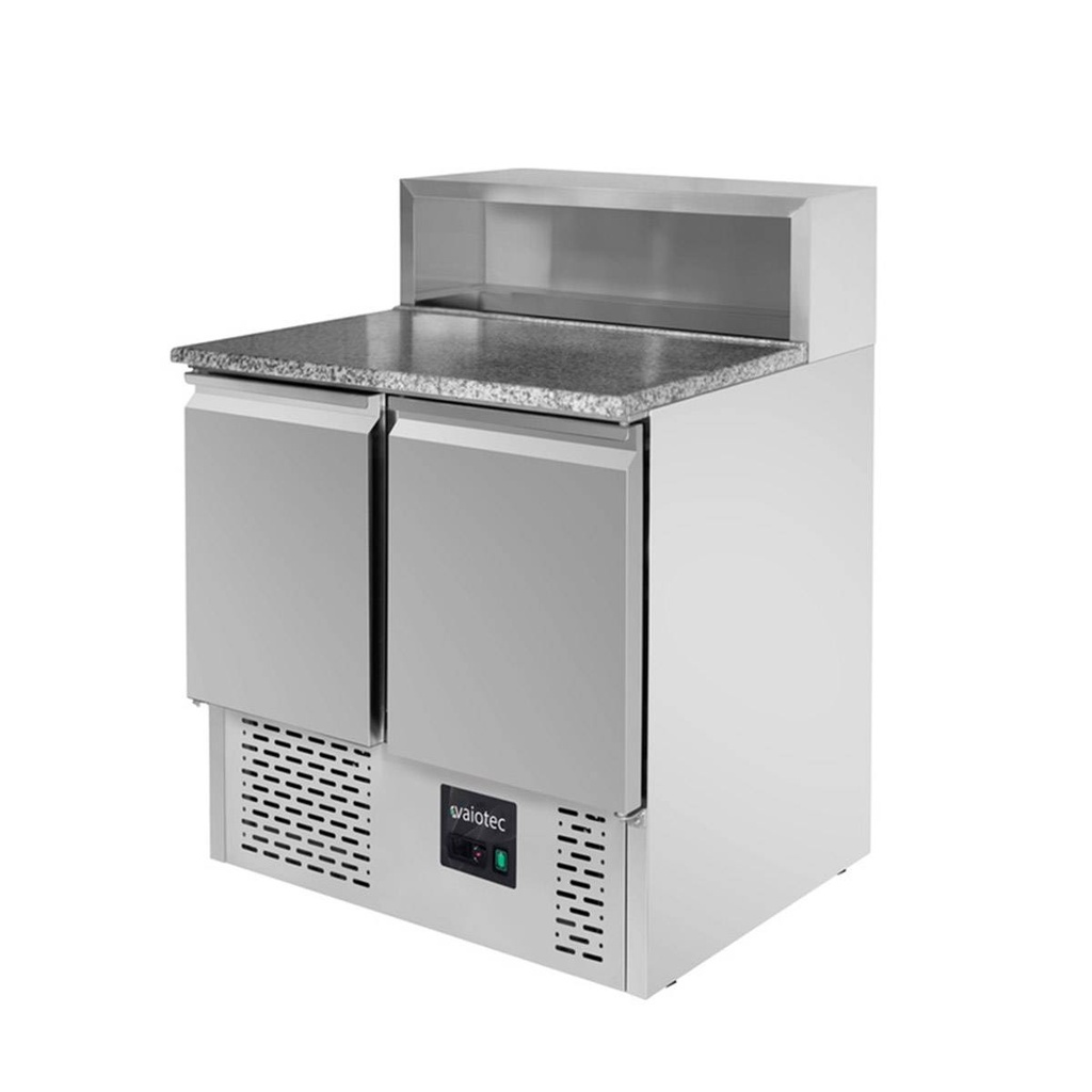 Pizza-Saladette / 2-fach - mit 2 Türen, 900 x 700 mm