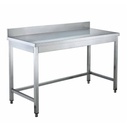 Arbeitstisch / unterfahrbar mit Aufkantung, 700 x 600 mm