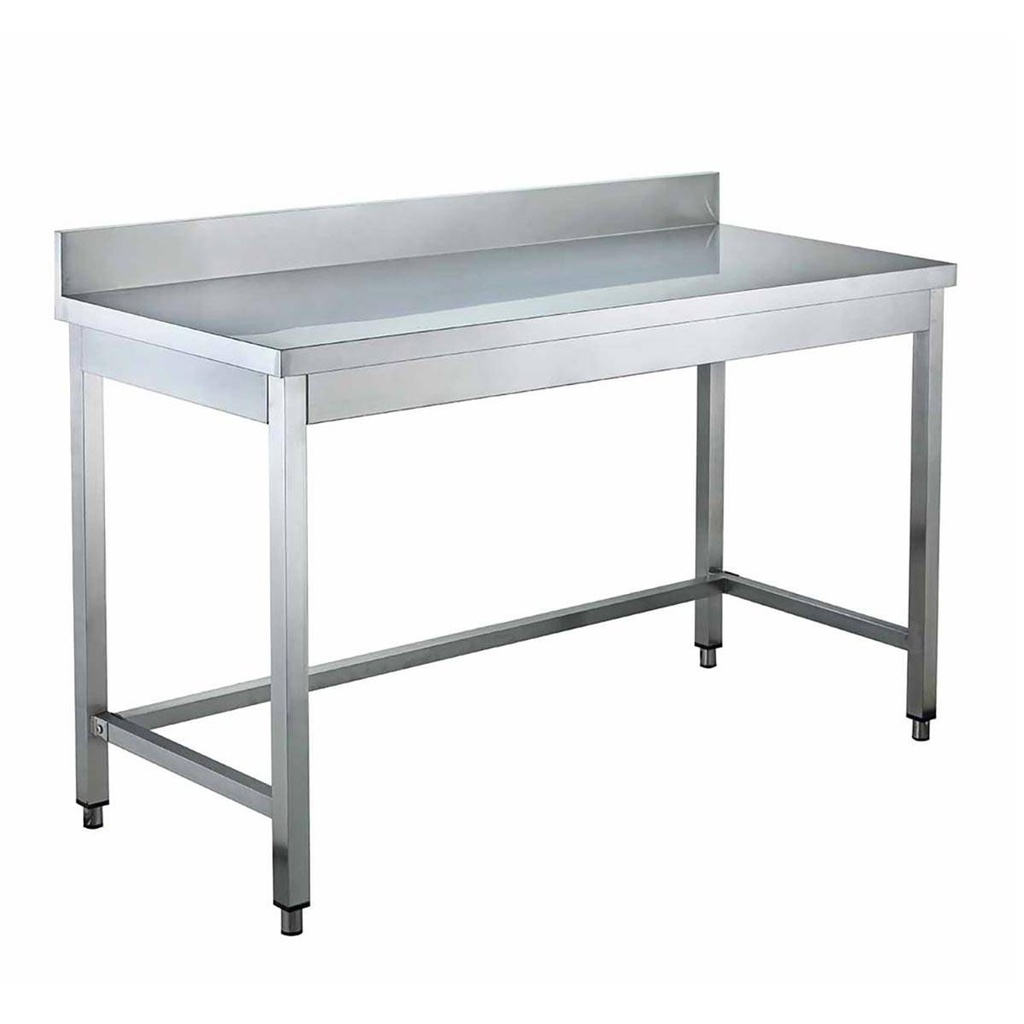 Arbeitstisch / unterfahrbar mit Aufkantung, 600 x 700 mm