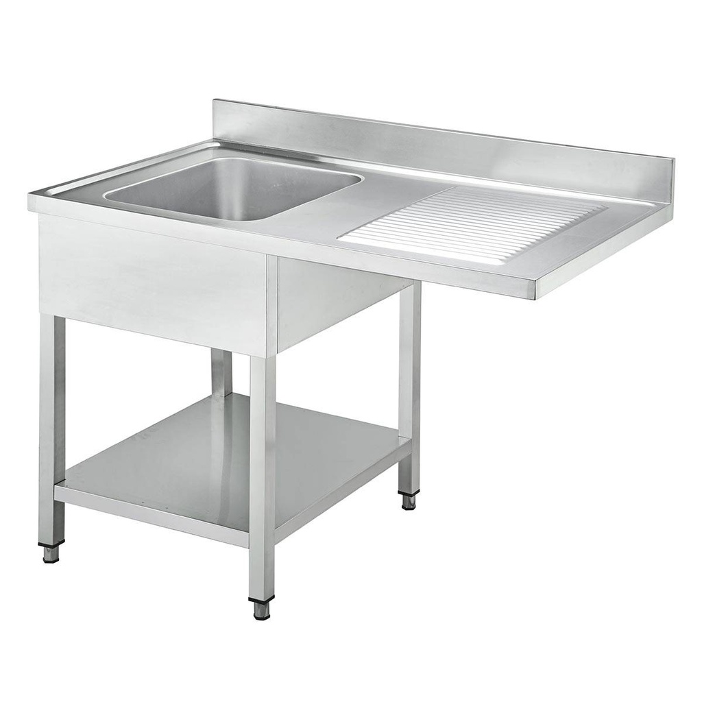 Spülcenter / 1 Becken links, 1200 x 700 mm
