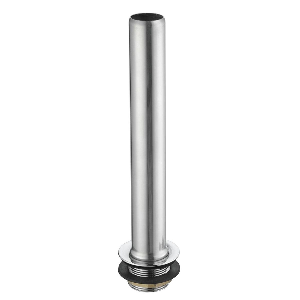 Stand- Überlaufrohr für Spültische 250mm, 48 x 48 mm