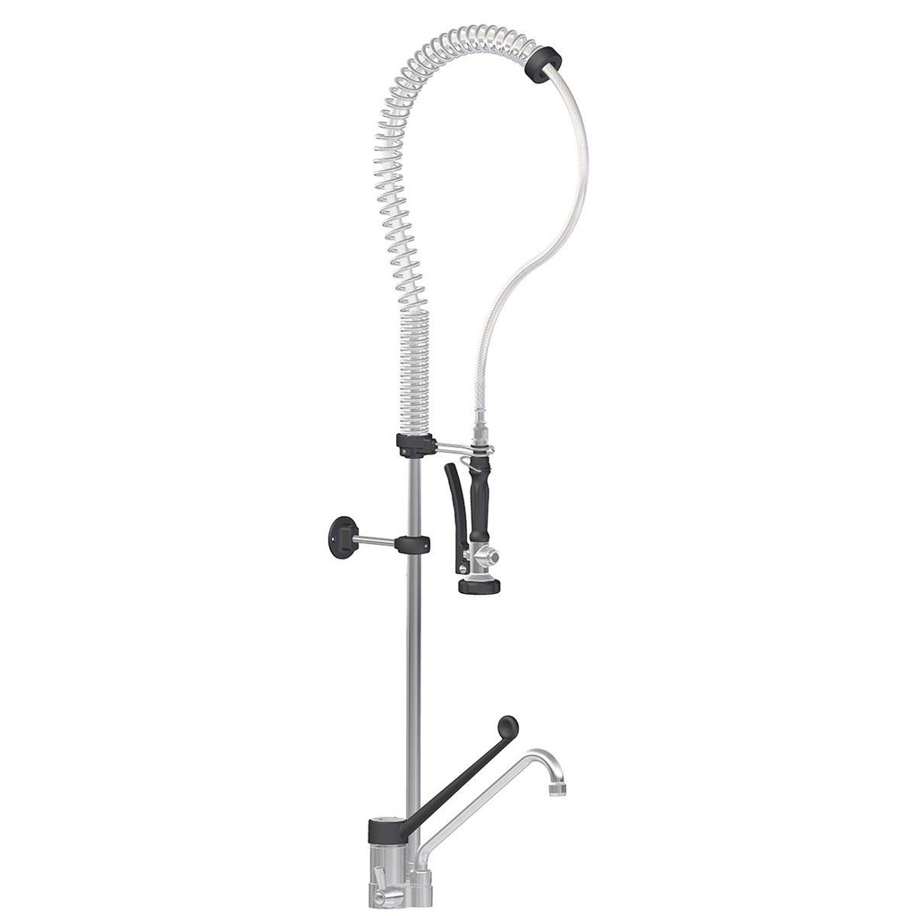 TOPLINE Geschirrwaschbrause mit Einhebelmischer - Einloch, 55 x 350 mm