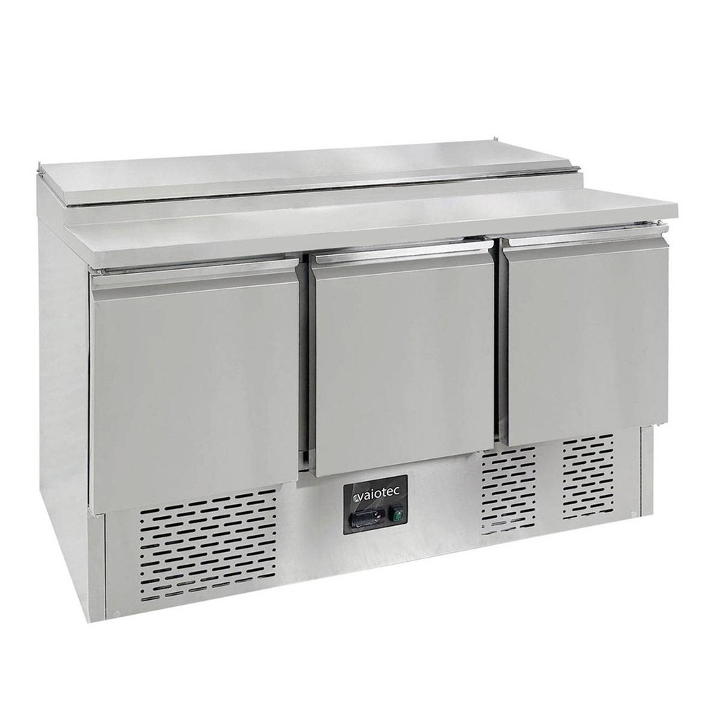 Zubereitungstisch Mini / 3-fach für 7x GN 1/3, 1365 x 700 mm