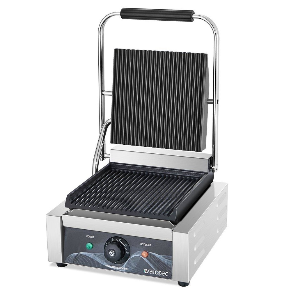 Elektro Kontaktgrill, oben & unten gerillt, 308 x 395 mm