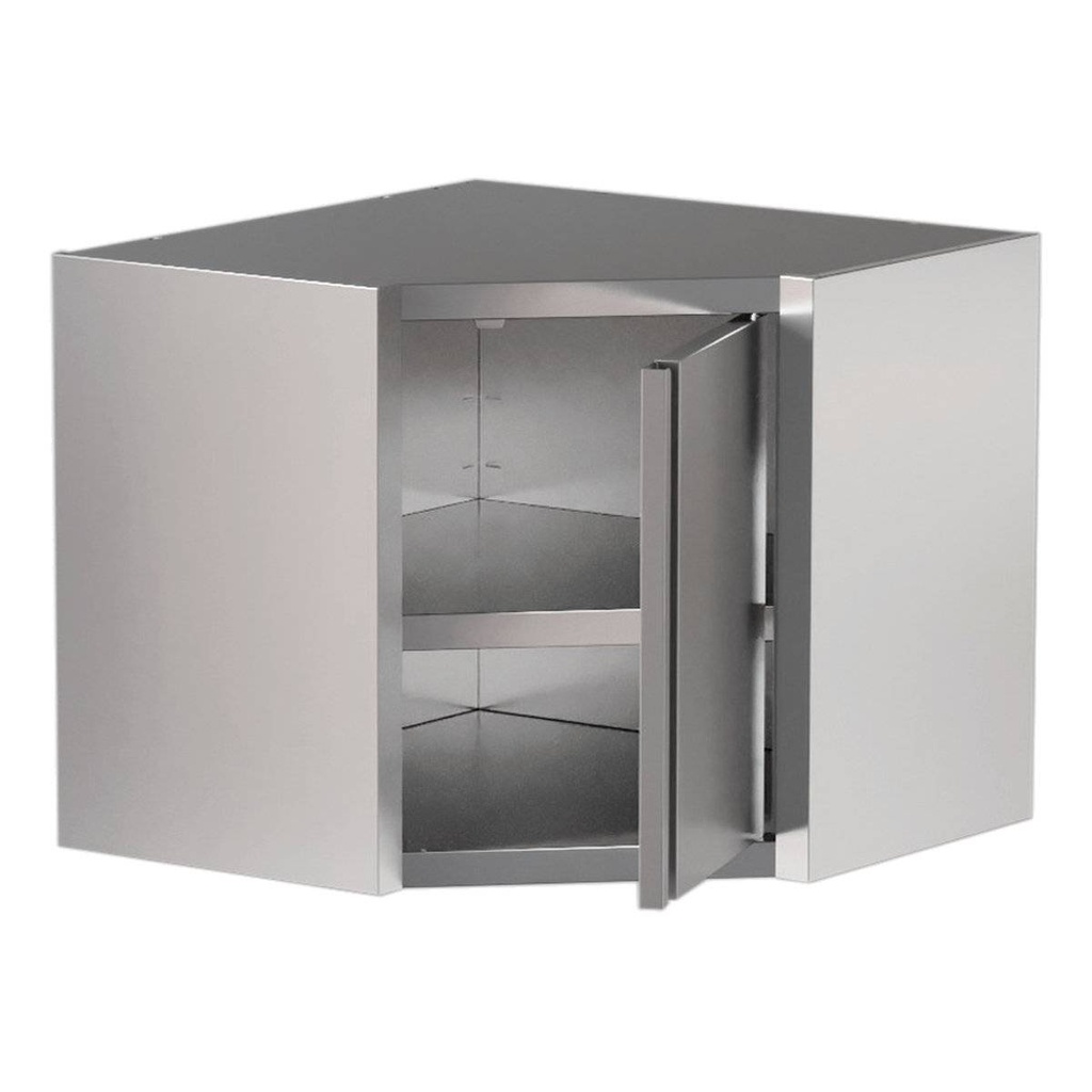 TOPLINE Eckwandhängeschrank / Flügeltür, 700 x 700 mm