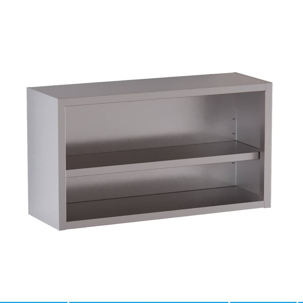 TOPLINE Wandhängeschrank / offen, 1500 x 400 mm