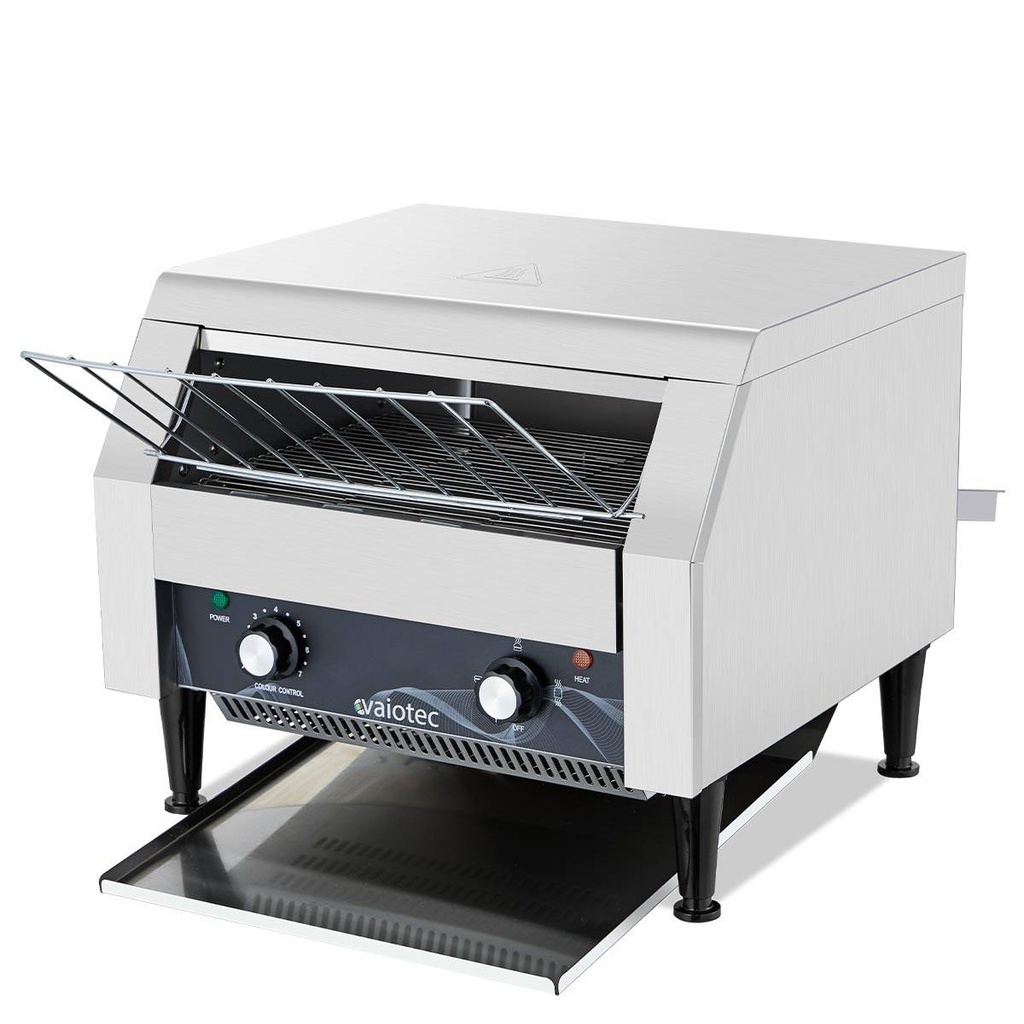 Elektro Durchlauftoaster, ca. 300-350 Stk. pro Stunde, 2,05 kW, 369 x 420 mm