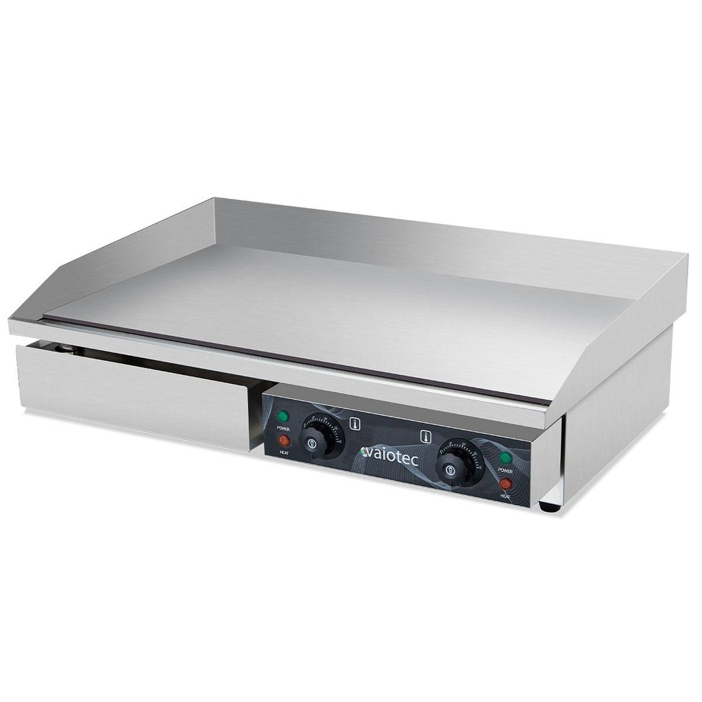 Elektro Grillplatte, Grillfläche glatt, 730 x 510 mm