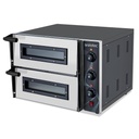 Elektro Pizzaofen mit 2 Backkammern, 585 x 570 mm