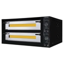 TOPLINE Elektro Pizzaofen 4+4 x 34 cm, 1100 x 835 mm