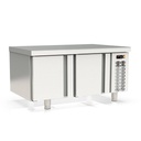 TOPLINE Unterbaukühltisch (Slim) / 2-fach GN 1/1 mit 2 Türen, 1200 x 700 mm