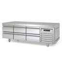 TOPLINE Unterbaukühltisch / 3-fach GN 1/1 mit 6 Schubladen, 1795 x 700 mm