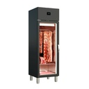 TOPLINE Reifeschrank Dry-Aging Schwarz, 320 Liter, 75 kg Fleisch, 600 x 650 mm
