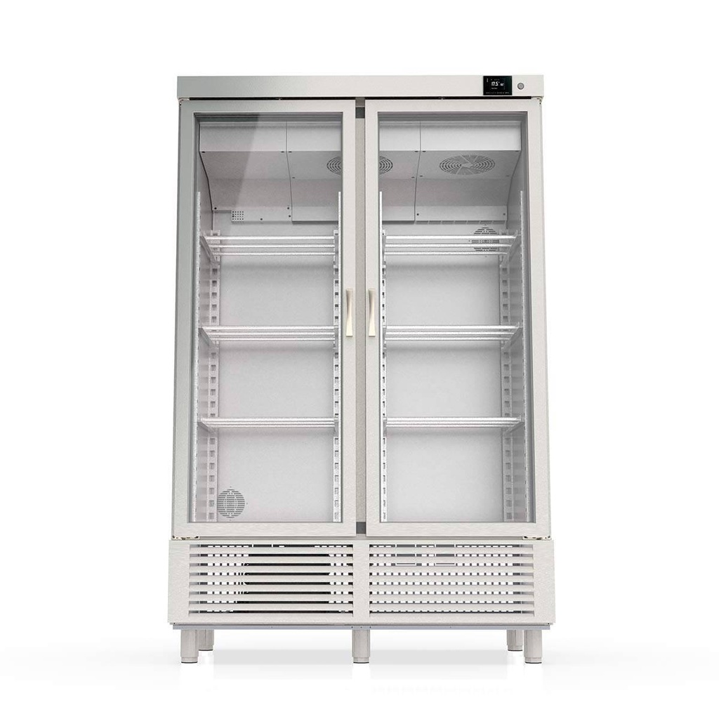TOPLINE Reifeschrank Dry-Aging, Edelstahl, Abtropfen und Trocknen, LED, 1201 Liter, 1370 x 735 mm