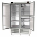 TOPLINE Reifeschrank Dry-Aging 2 Zonen, Edelstahl, Abtropfen und Trocknen, 956 + 245 Liter, 1370 x 735 mm