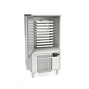 TOPLINE Schockfroster Edelstahl, für 10x GN1/1 (40 mm) oder 10x EN 60x40, 800 x 800 mm