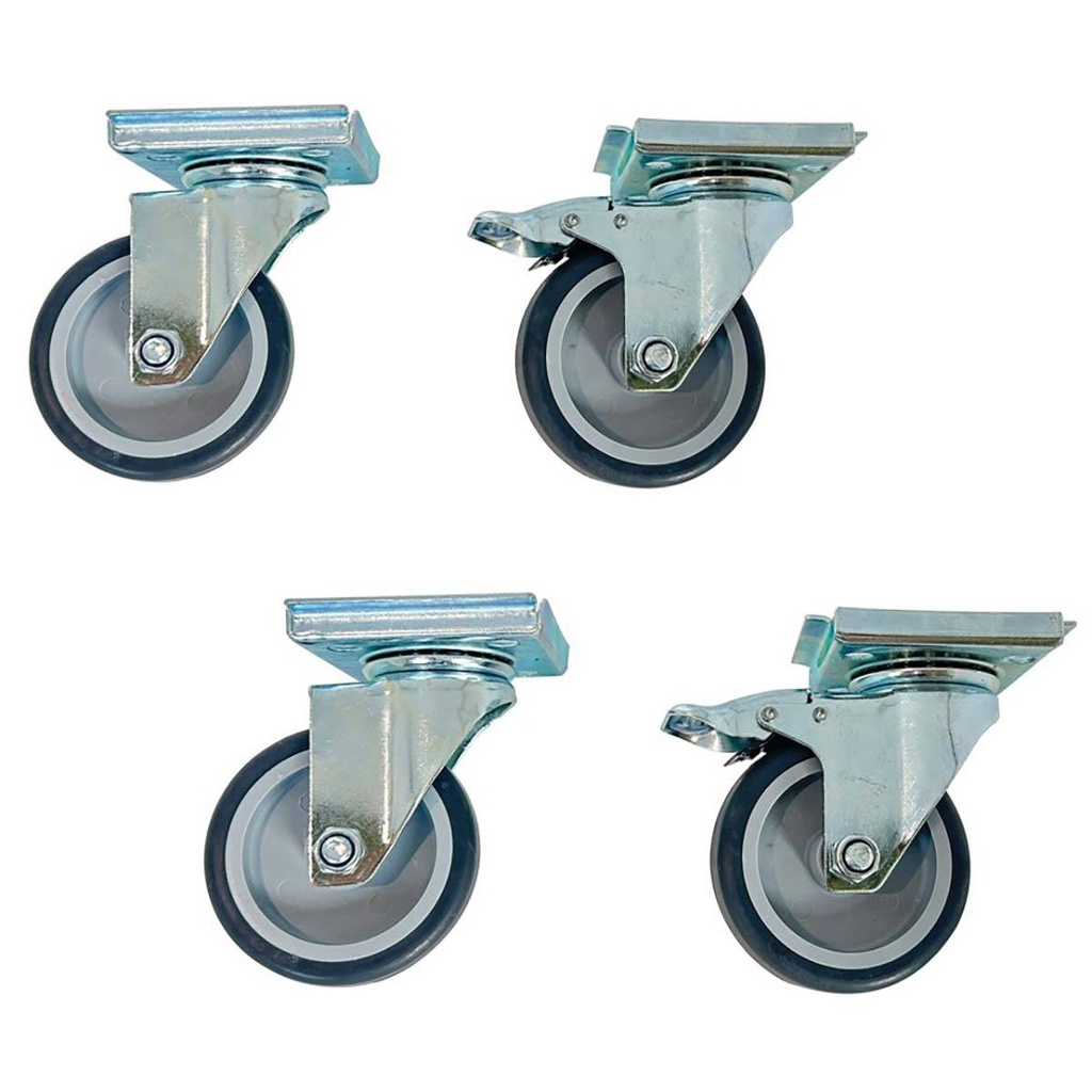 ROLLENKIT für Kühl & Tiefkühlschränke 1 & 2- türig