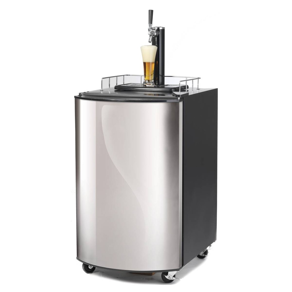 Bierkühler 128 Liter für max. 50 Liter Fass inkl. Zapfhahn, 540 x 670 mm