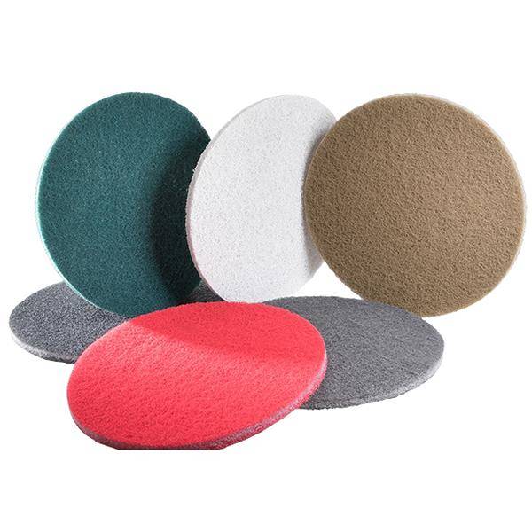 Maschinenpad "Abraflex® Superpad Reinigungsvlies" 430 mm - 17'' | weiß