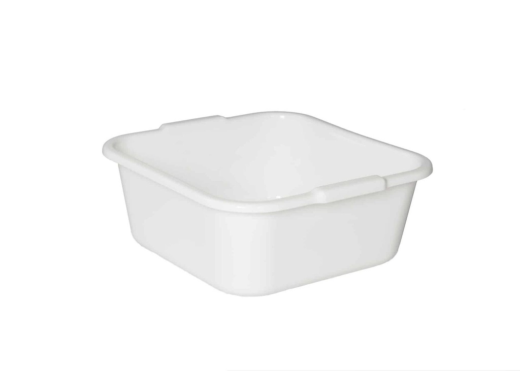 Viereckschüssel 34 x 34 x 14 cm, 10,5 Liter | weiß