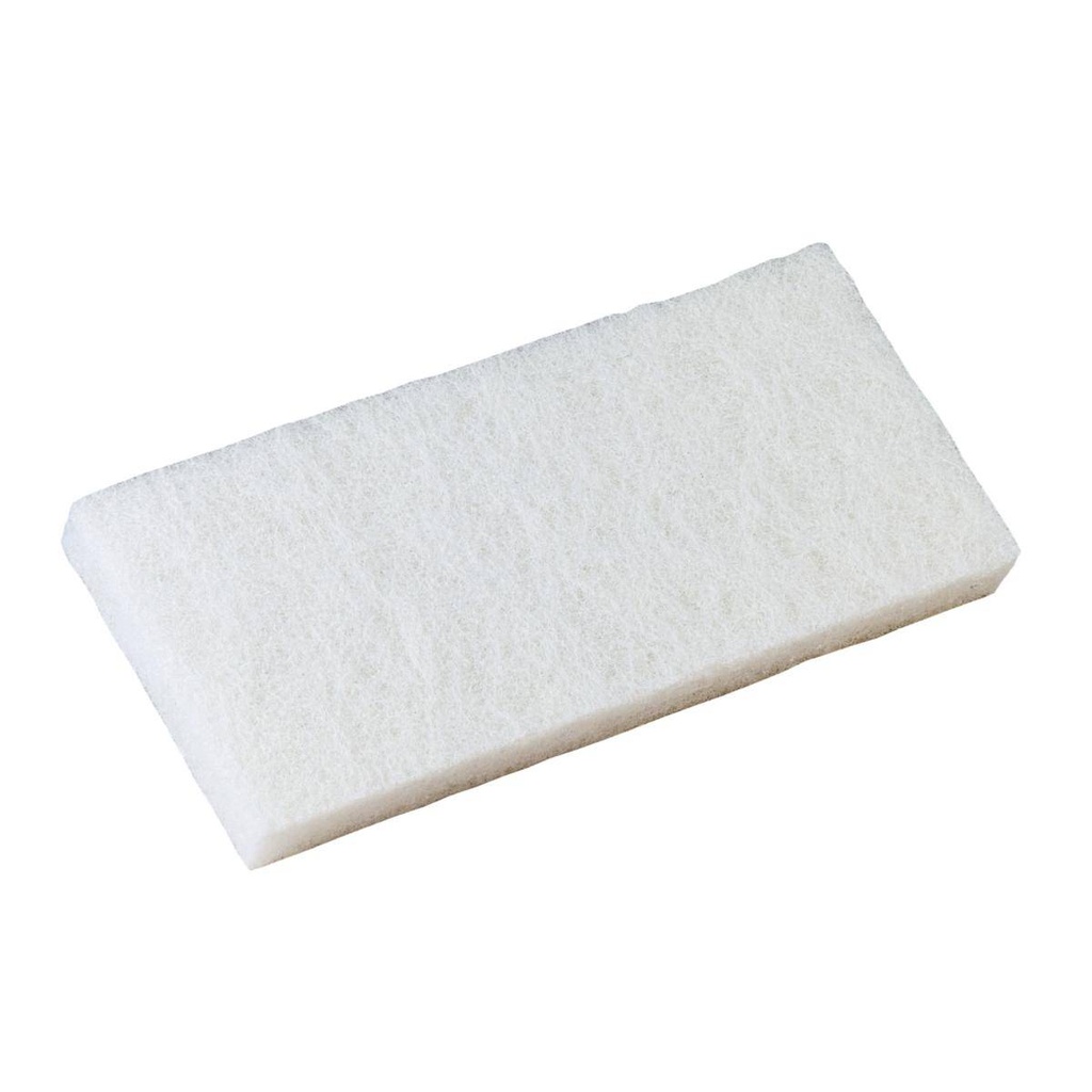 Ersatzscheuerpad/Super Handpad 2,4 x 11,5 x 25 cm | weiß