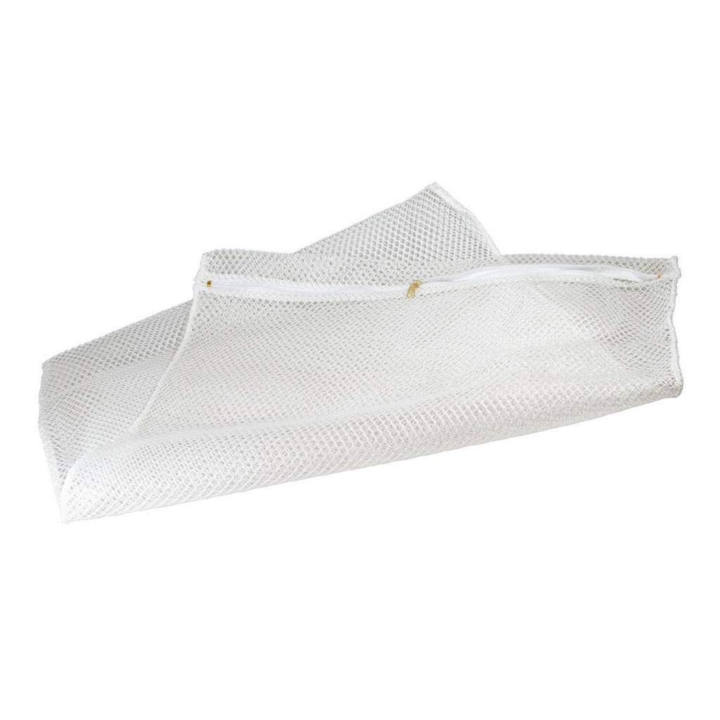 Wäschenetz PES 2 mit Reißverschluss, B 600 x H 900 mm | Farbe weiß