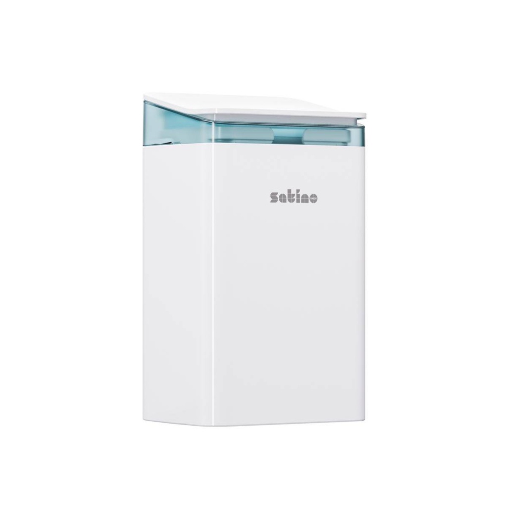 Abfallbox/Abfallbehälter/Hygieneabfallbox "Satino", 5-Liter | weiß
