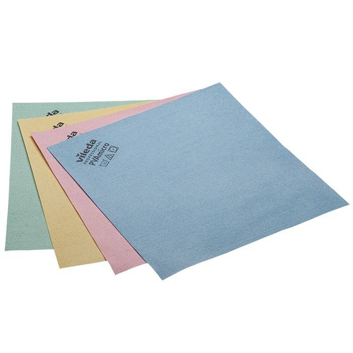 Mikrofasertuch "vileda® PVAmicro", 38 x 35 cm, 245 g/m² | gelb