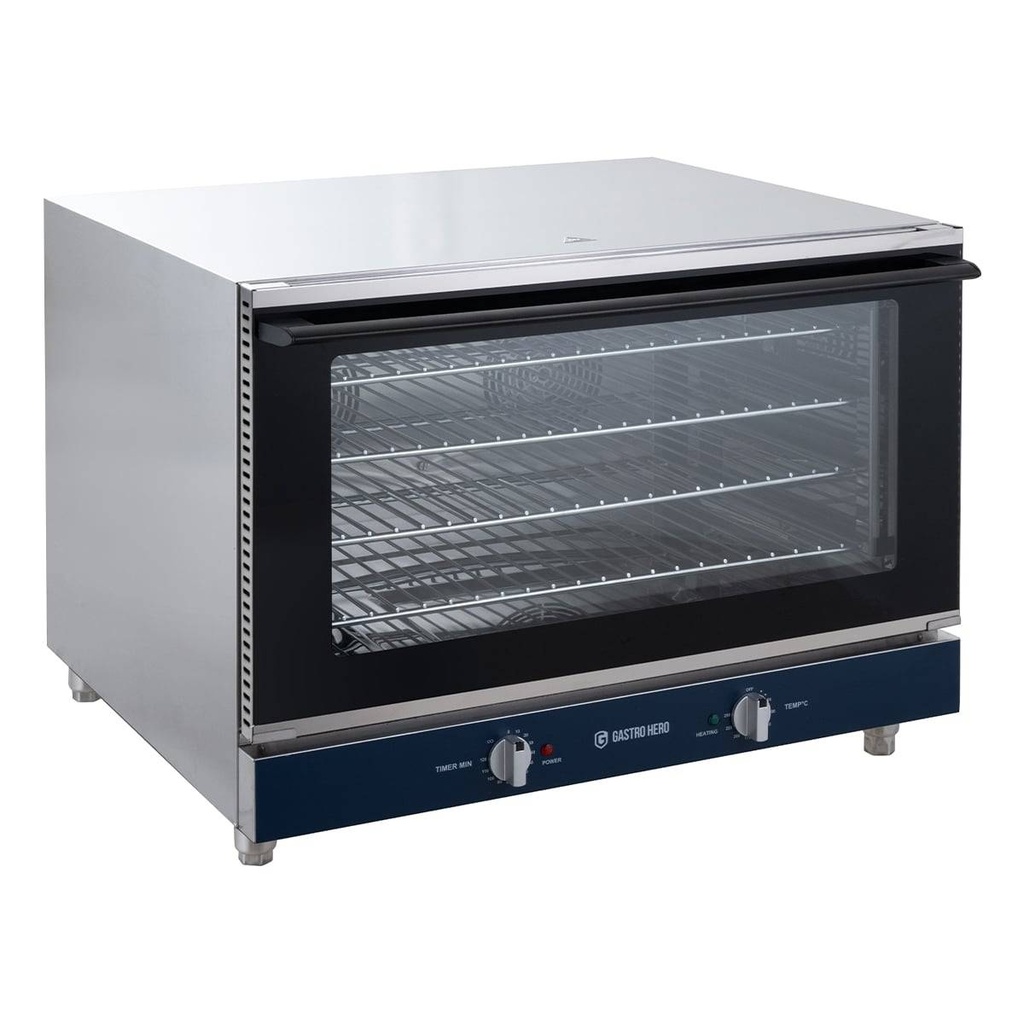 Heißluftofen ECO - Manuell - 4x EN 600x400 oder GN 1/1 - 3,5 kW - 230V