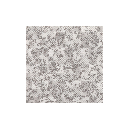 14 x 20 Servietten "ROYAL Collection" 1/4-Falz 25 cm x 25 cm grau "Ornaments"
