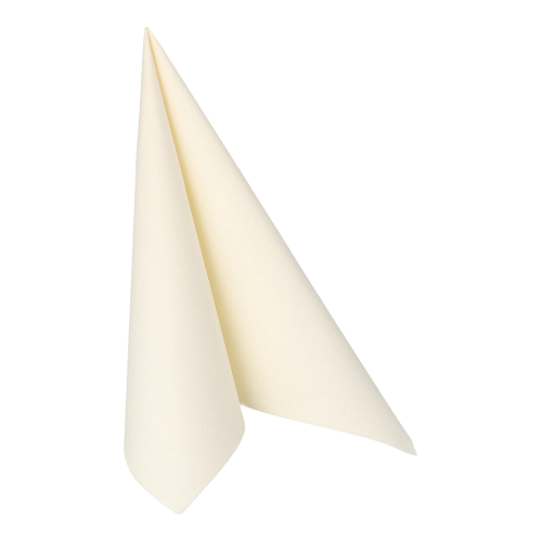 5 x 50 Servietten "ROYAL Collection" 1/4-Falz 40 cm x 40 cm champagner