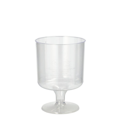 20 x 10 Stiel-Gläser für Rotwein, PS 0,2 l Ø 7,2 cm · 10 cm glasklar einteilig