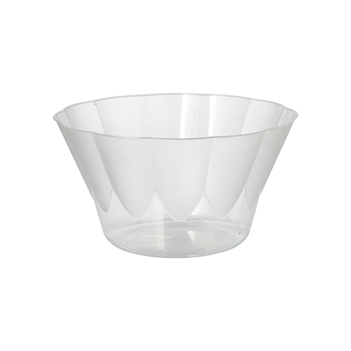 6 x 20 Eis- und Dessertschalen, PS rund 400 ml Ø 12 cm · 7 cm glasklar