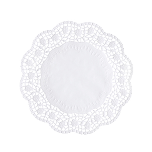 20 x 100 Tortenspitzen rund Ø 20 cm weiss