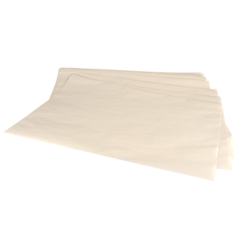 4 x 500 Blatt Flaschenseiden, 1/4 Bogen 50 cm x 37,5 cm weiss