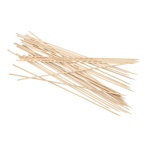 20 x 500 Schaschlikspieße, Holz "pure" Ø 3 mm · 30 cm