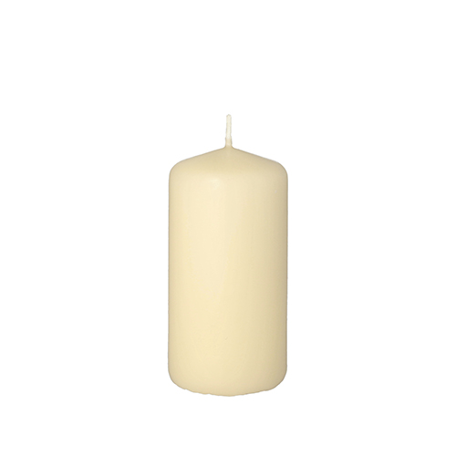 10 x Stumpenkerze Ø 50 mm · 100 mm creme