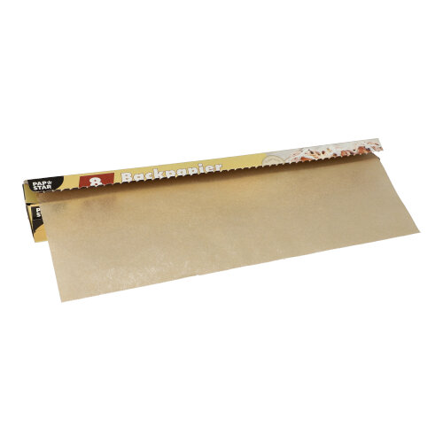 24 x Backpapier 8 m x 38 cm braun in Faltschachtel