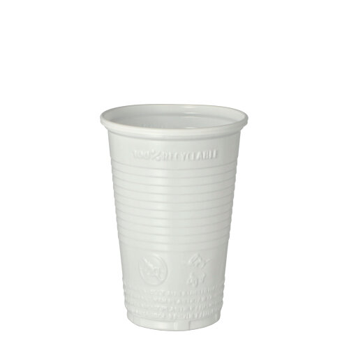 30 x 100 Trinkbecher, PP 0,2 l Ø 7,03 cm · 9,9 cm weiss