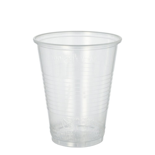 32 x 50 Trinkbecher, PP 0,3 l Ø 9,5 cm · 11,1 cm transparent mit Schaumrand