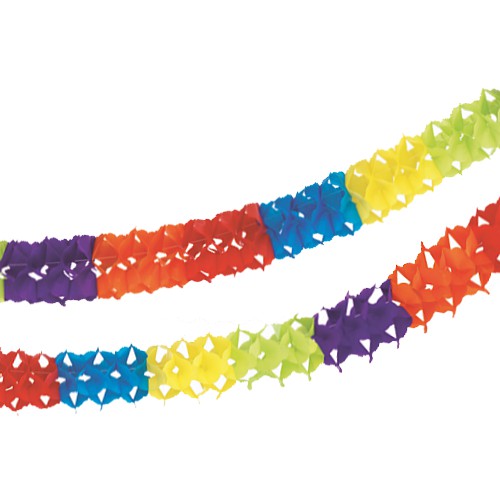 12 x Girlande, Papier Ø 11,5 cm · 4 m
