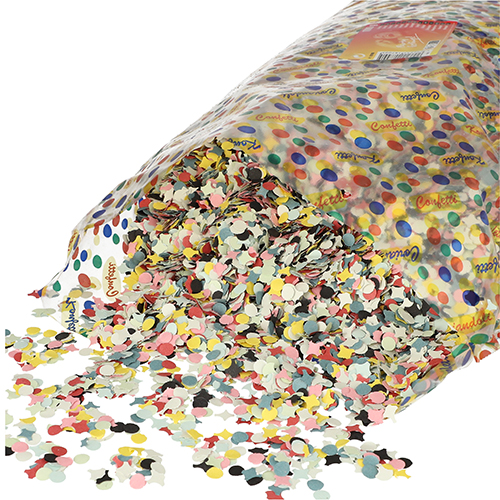 12 x Konfetti, Papier 1000 gr.