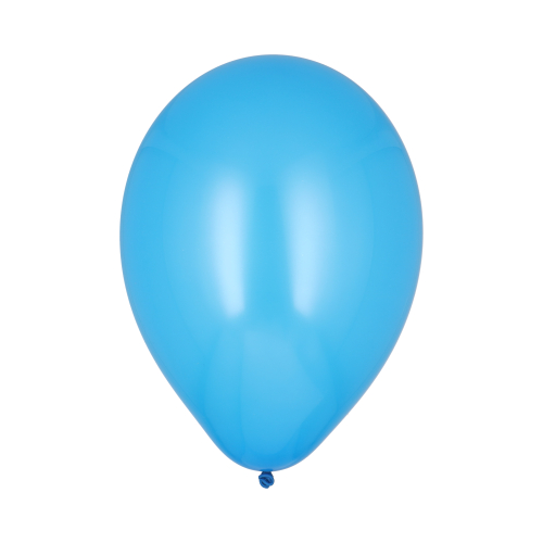 5 x 100 Luftballons Ø 25 cm blau