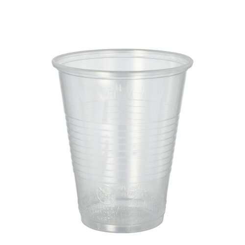 8 x 20 Trinkbecher, PP 0,3 l Ø 9,5 cm · 11,1 cm transparent mit Schaumrand