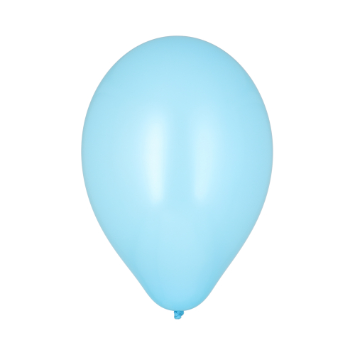 12 x 10 Luftballons Ø 25 cm hellblau