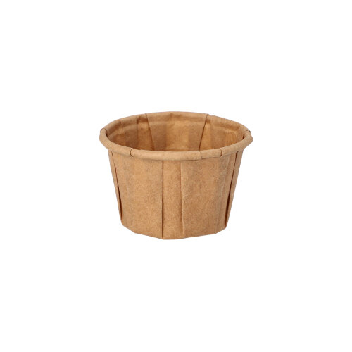 20 x 250 Dressingbecher, Papier "pure" 25 ml Ø 4,4 cm · 2,8 cm braun