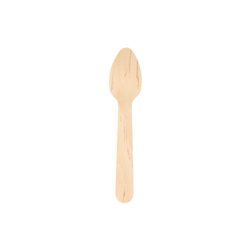 20 x 50 Kaffeelöffel Holz "pure" 11 cm