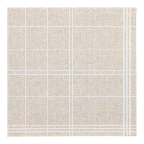 8 x 20 Servietten "ROYAL Collection" 1/4-Falz 40 cm x 40 cm sand "Kitchen Craft"